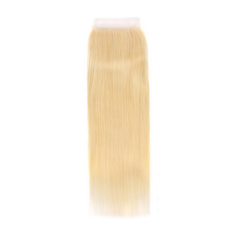 Stema 613 Blonde HD 5x5 Lace Virgin Straight Closure